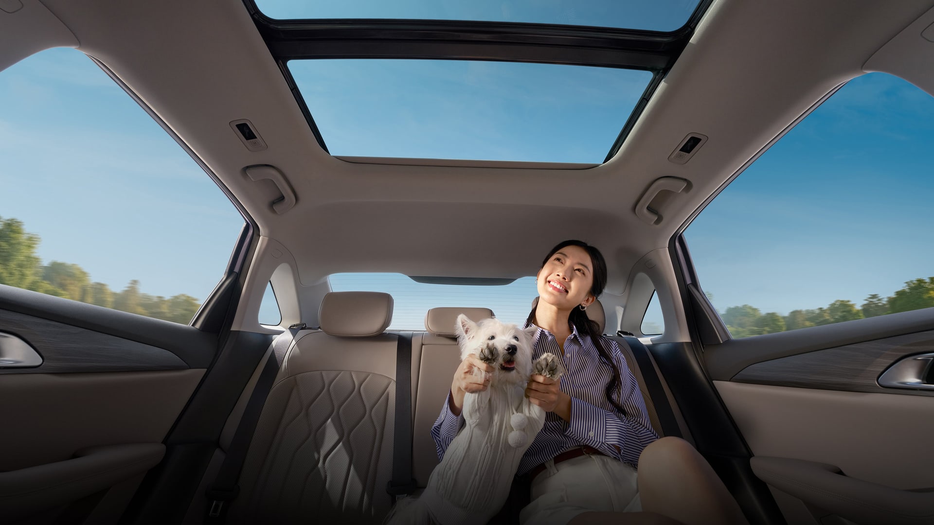 Geely Galaxy A7 EV - Space and practicality