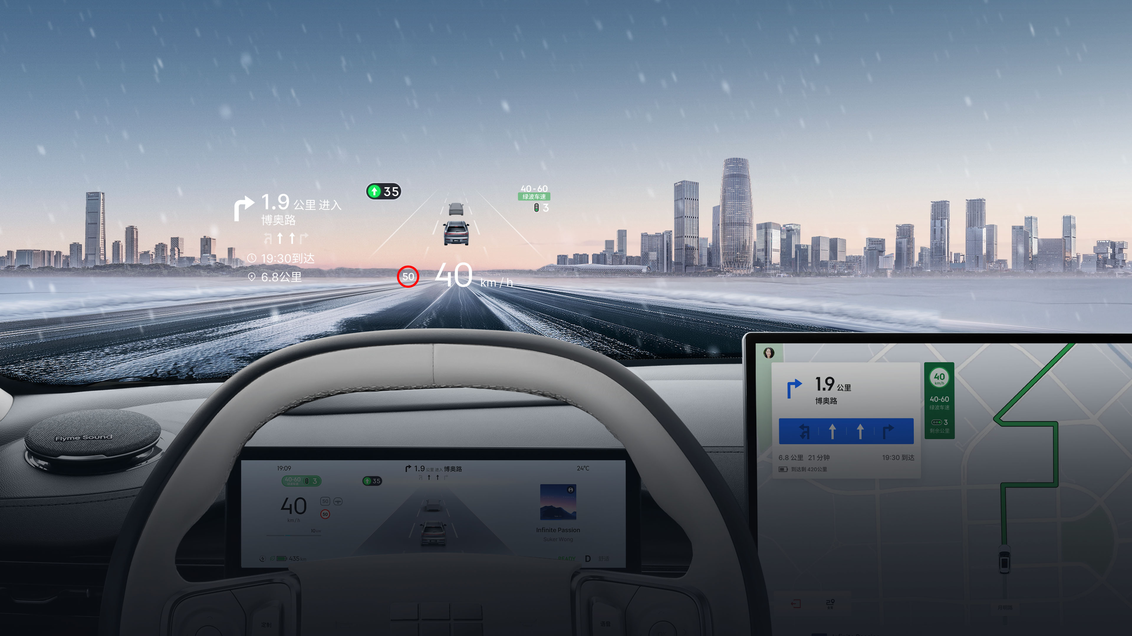 Geely Galaxy E5 Pioneer 440 km - Vehicle feature detail