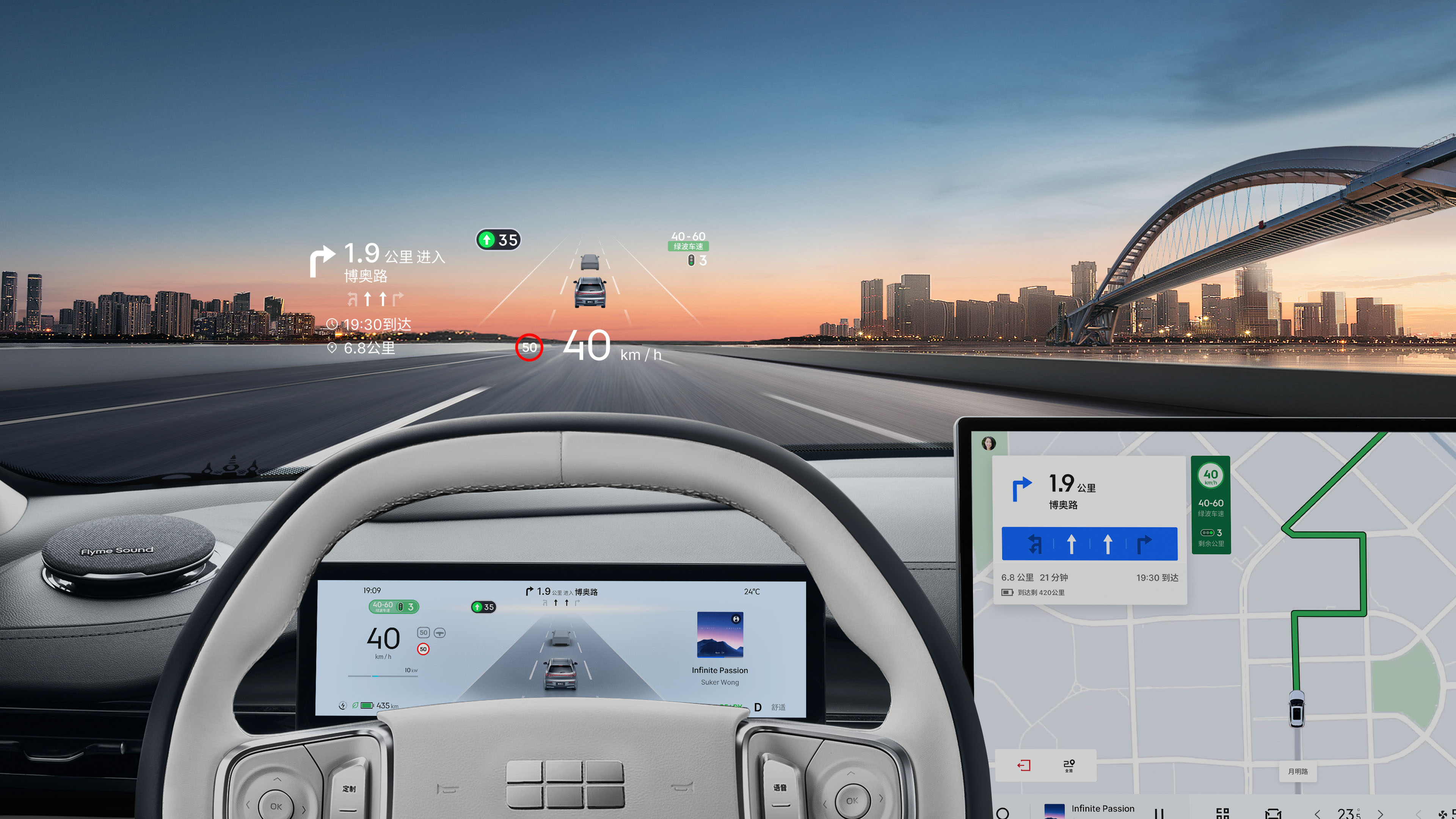 Geely Galaxy E5 Pioneer 440 km - Vehicle feature detail