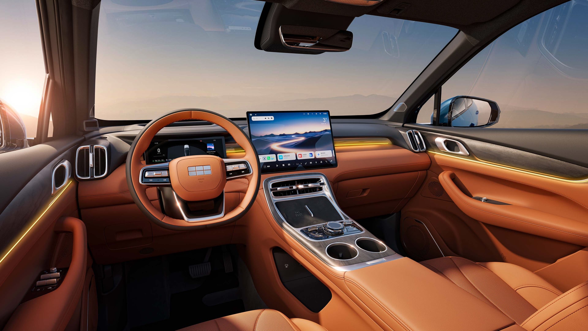 2026 Geely Galaxy M7 Voyager 200 km International - Cabin detail