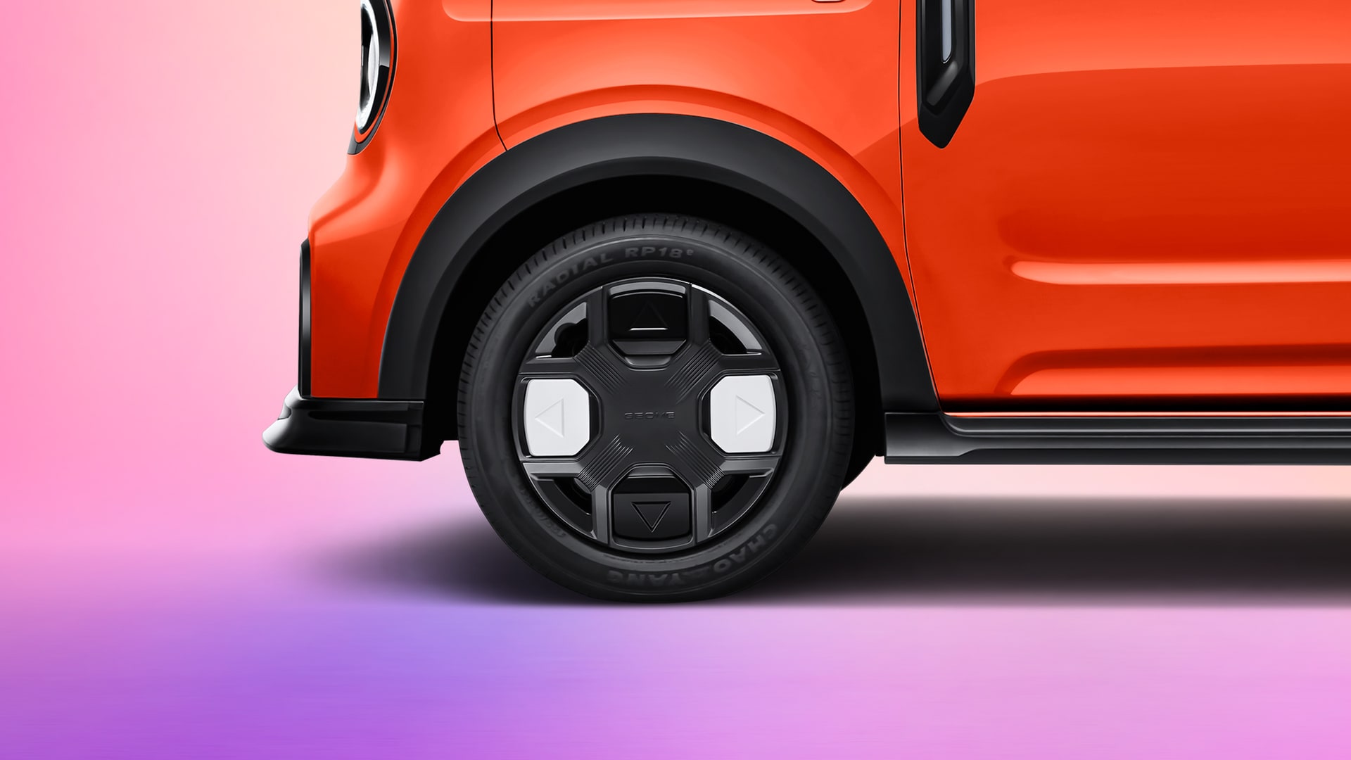 2026 Geely Panda Warrior 210 km - Wheel and tyre design