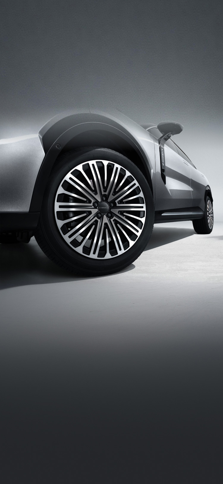 Lynk & Co 08 EM-P - Wheel and tyre design