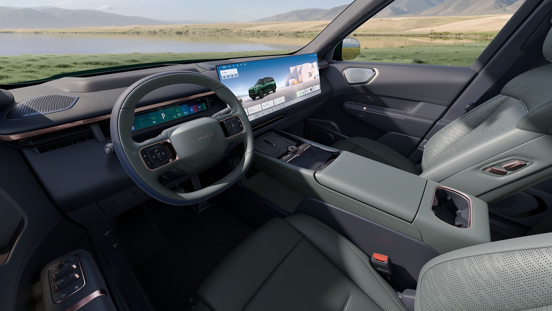 2026 Lynk & Co 900 - Cabin detail