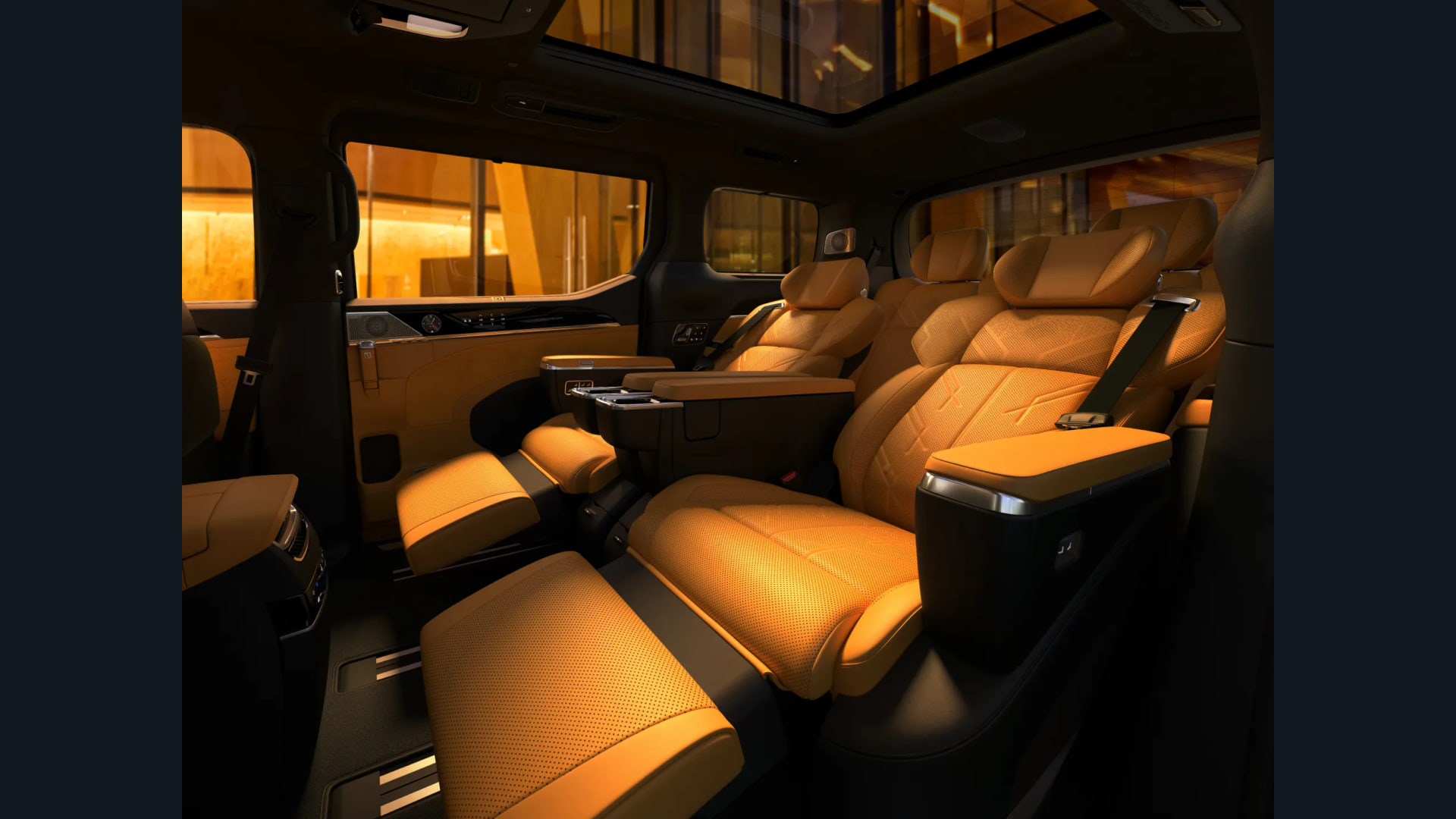 Zeekr 009 - Vehicle feature detail